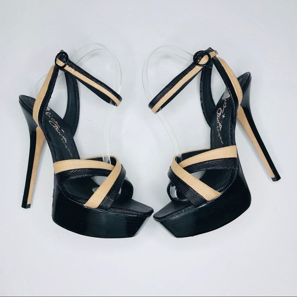 ⬇️ Alice & Olivia Lizabeth platform heels - Picture 4 of 8